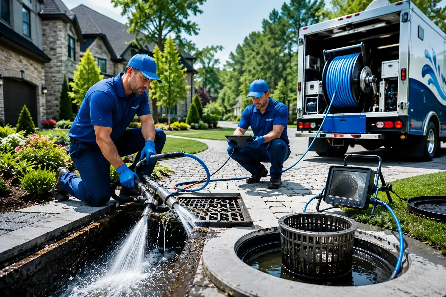 Local outdoor drain cleaning professionals in Browns Summit, NC